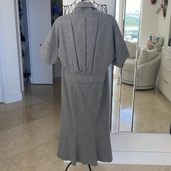 MARC JACOBS HEATHER GREY CLASSIC DRESS - Picture 13 of 15